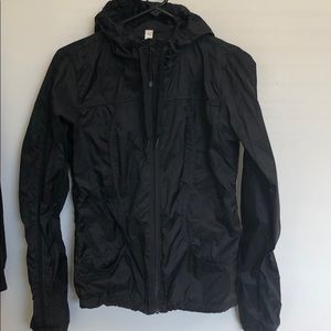Lululemon Black Rain Jacket